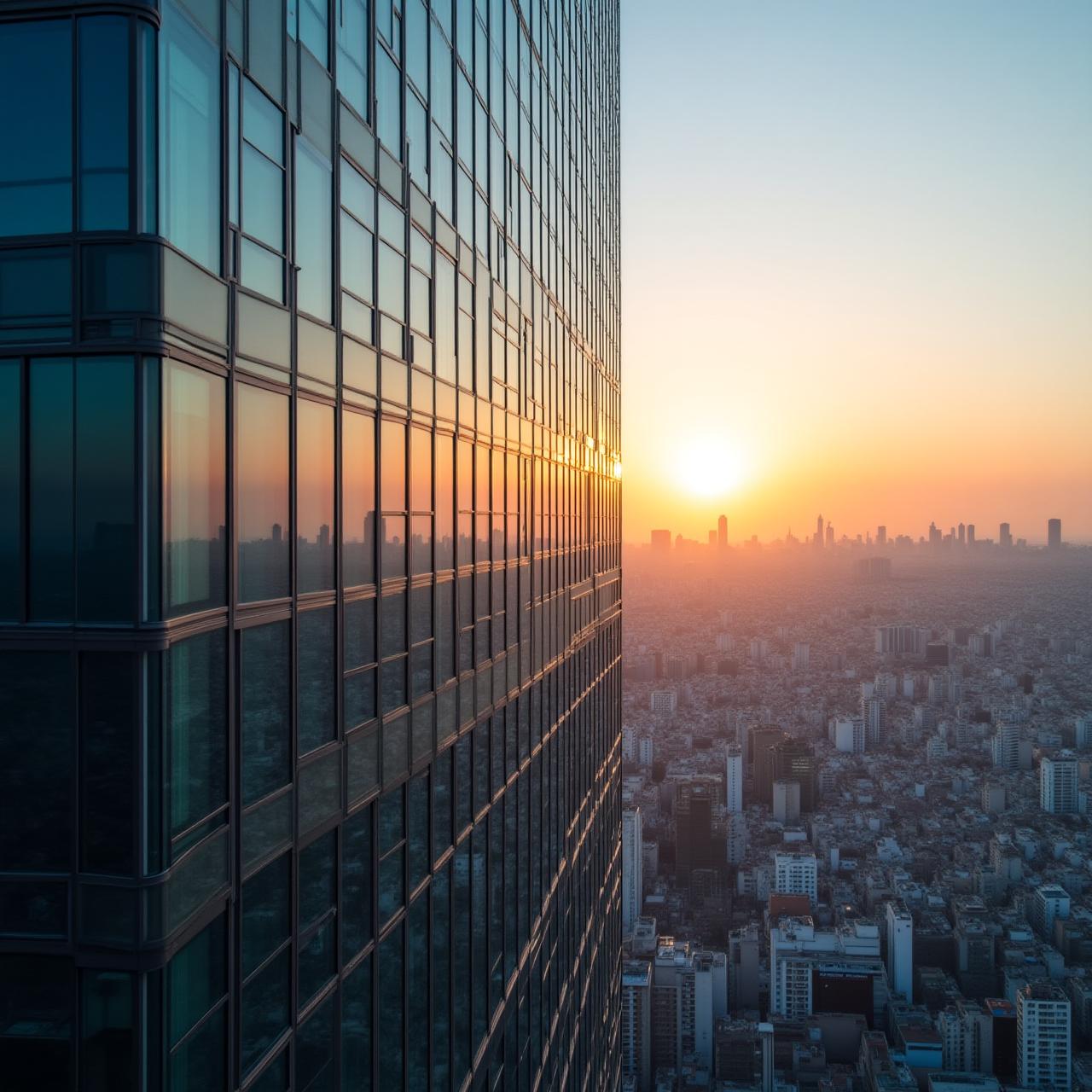 モダンな東京のオフィス風景
