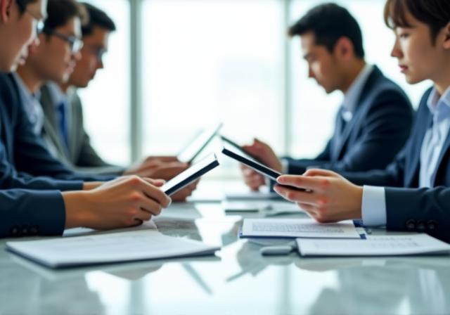 Strategic legal meeting